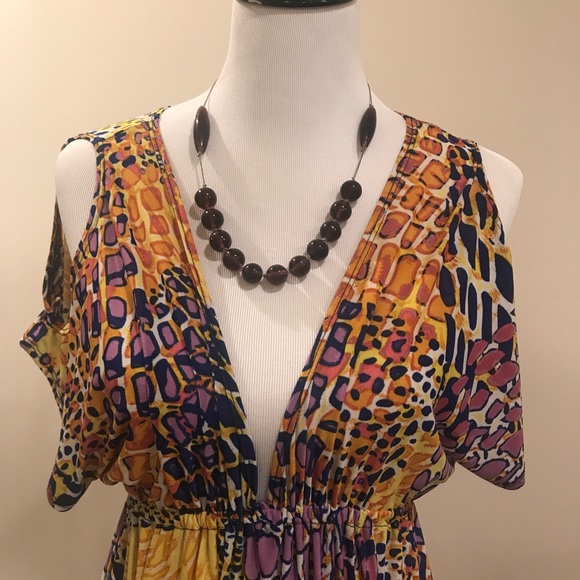 PINK POLKADOT Maxi Dress! - Picture 2 of 8